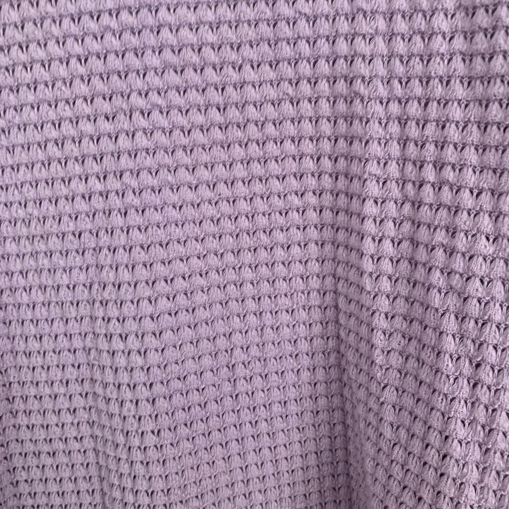 Lavender Balloon Sleeve Top - Picture 8 of 10